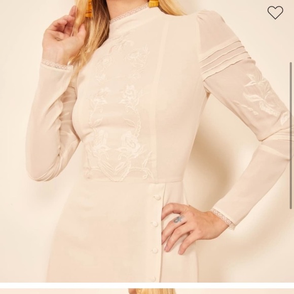 Reformation Adelia Dress size 4 - Picture 4 of 14